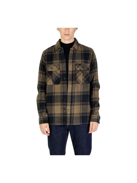 Koszula Only & Sons w kratkę czarna