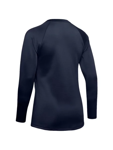 Lung top Under Armour cu autograf albastru