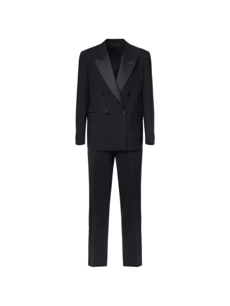 Costum Lardini cu două rânduri de nasturi albastru