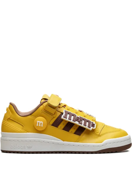 Sneakerși Adidas Forum cu dungi galben