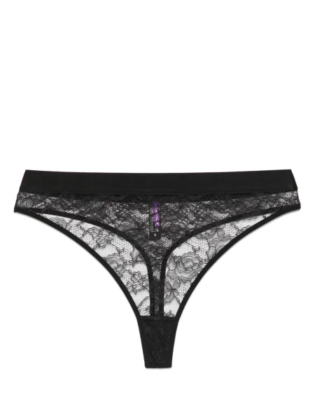 Chiloți tanga Maison Close negru