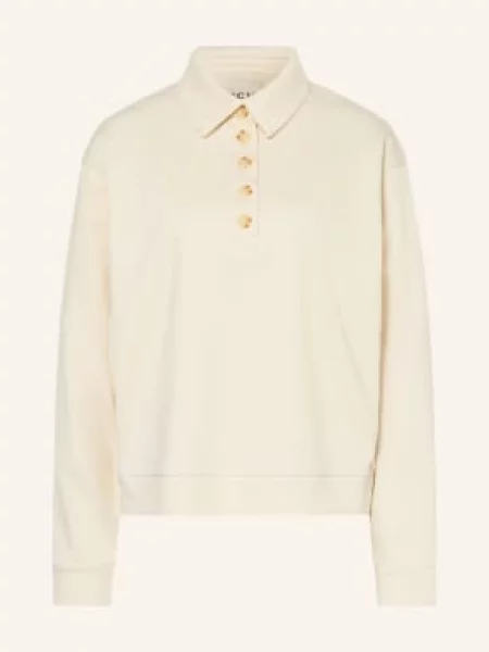 Ichi Koszulka Polo Z Dżerseju Ihmoja beige beżowe