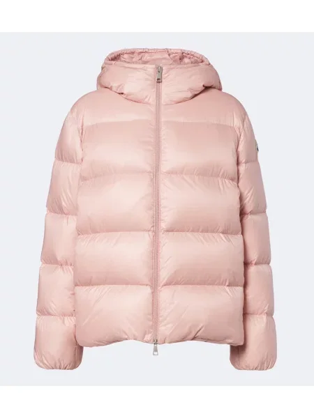Geacă cu puf Moncler roz