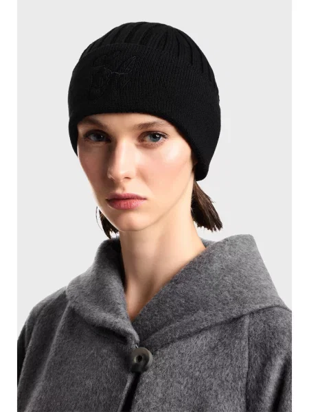Шапка Emporio Armani чорна