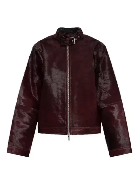 Geacă Samsøe Samsøe cu cataramă roșu