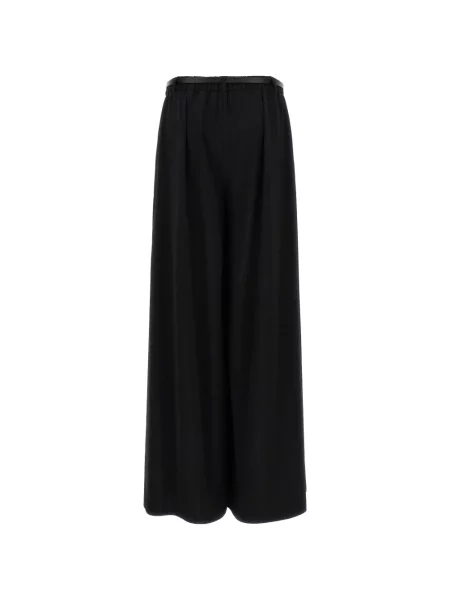 Cu centură pantaloni palazzo P.a.r.o.s.h. negru