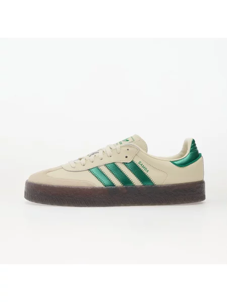 Trampki adidas Sambae Cream White/ Bold Green/ Collegiate Green EUR 38 beżowe