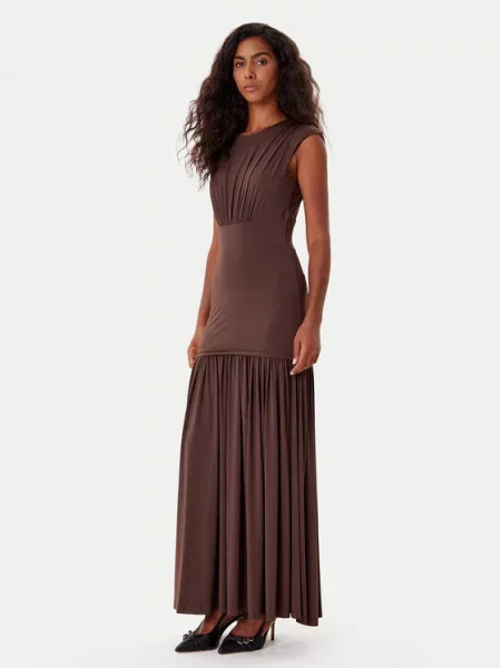 BARDOT Cocktail obleka Annaise rjava