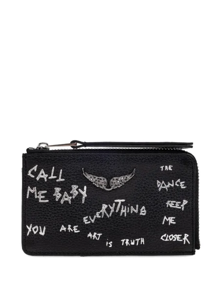 Portofel Zadig&voltaire din piele negru