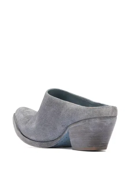 Papuci tip mules Officine Creative albastru