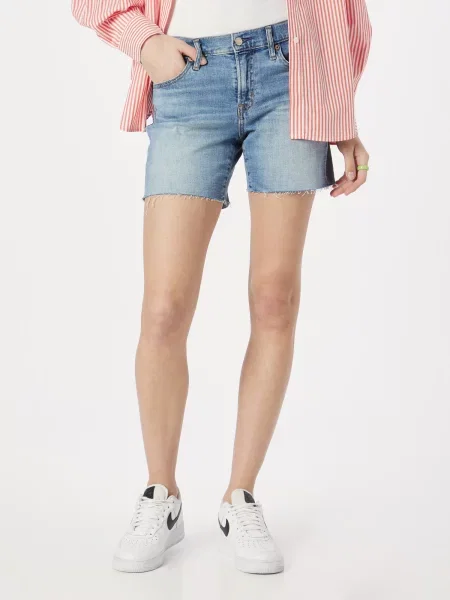 Gap Pantaloni scurți de blugi albastru