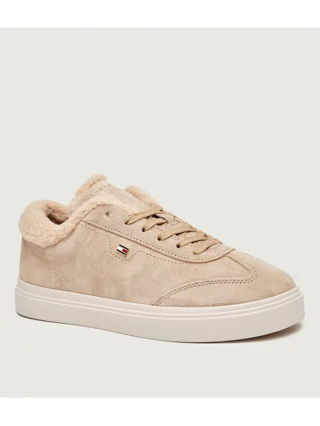Sportcipők Tommy Hilfiger Th Chic Cupsole Wl Világos bézs