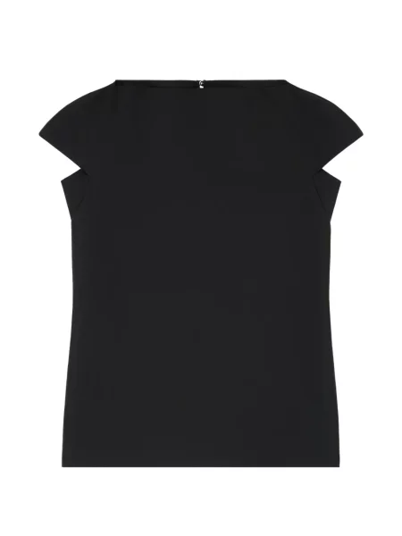 Sukienka mini Mm6 Maison Margiela garniturowa czarna