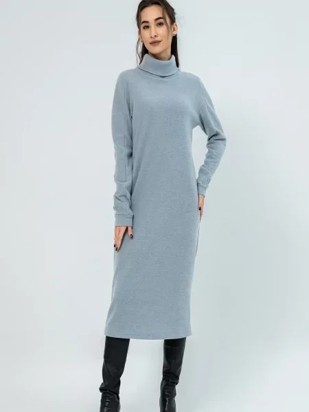 Сукня міді RiMari віскоза/поліестер сірий