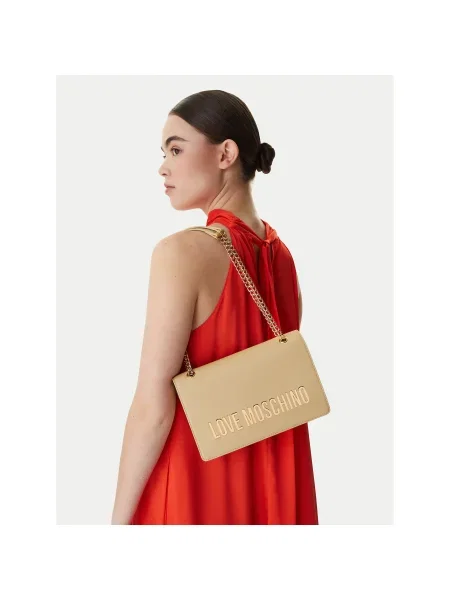 Geantă Love Moschino alb