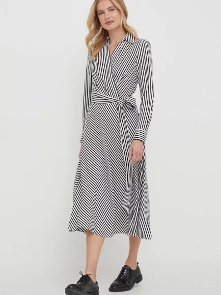 Lauren Ralph Lauren Rochie ROWELLA negru alb
