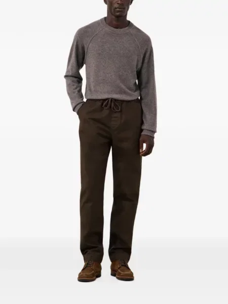 Pantaloni Hartford cu cordon maro