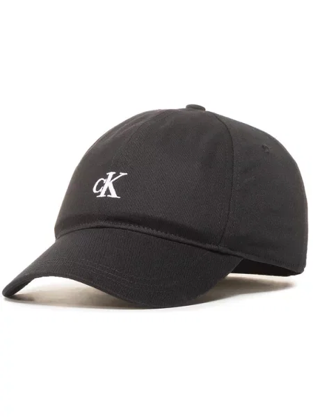 Kapa s šiltom Calvin Klein Jeans Monogram Baseball Cap BLK črna