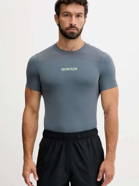 Calvin Klein Performance tréninkové tričko šedé