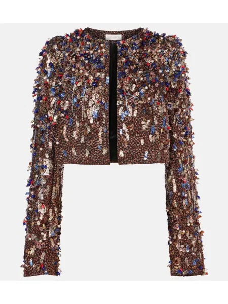 Geacă Dries Van Noten maro