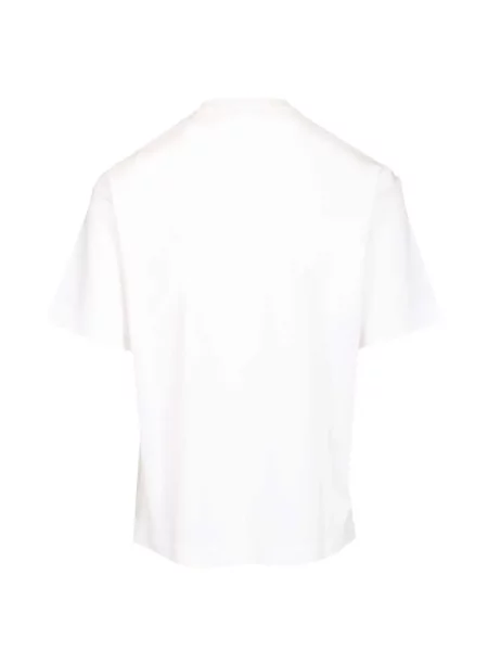 Tricou Giorgio Armani cu imagine alb