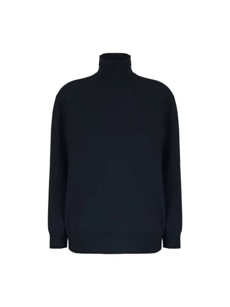 Sweter z golfem Malo do golfa niebieski
