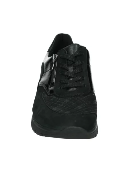 Sneakersy Waldläufer zamszowe czarne