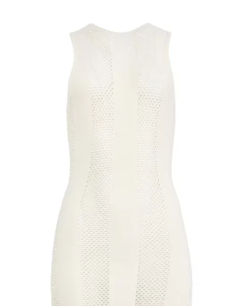 Rochie Fleur Du Mal de costum alb