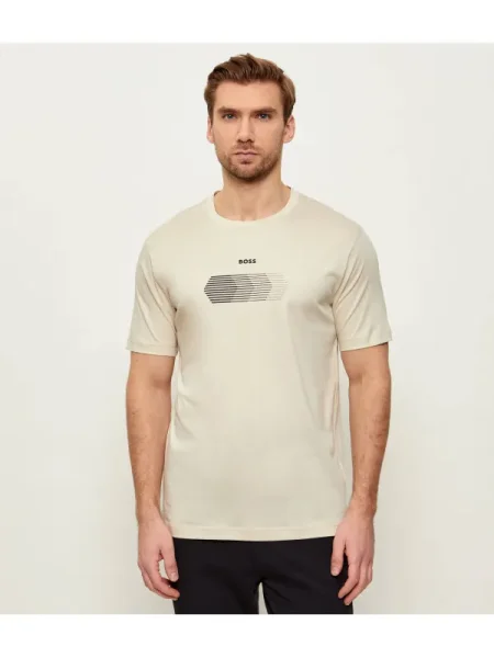 BOSS Green tricou din TS_Unity bej