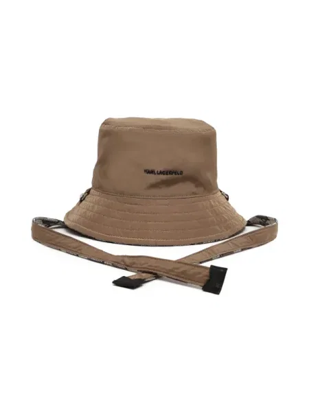 Kalap Karl Lagerfeld khaki