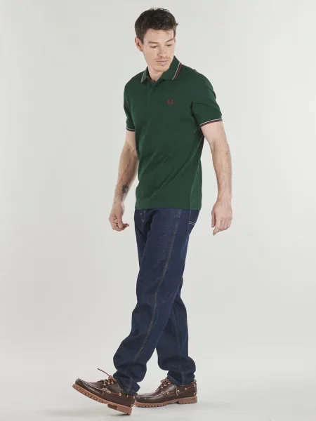 Košeľa Fred Perry zelená