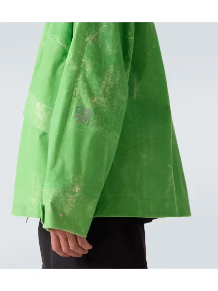 Geacă Loewe cu glugă verde