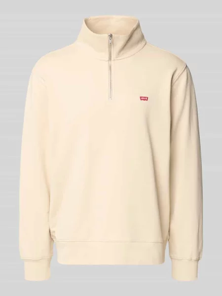 Bluza z detalem z logo Levi's beżowa