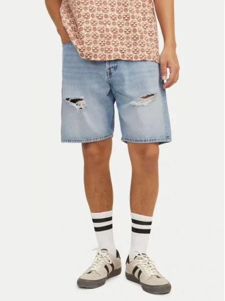 Τζιν σορτσάκια Jack&Jones μπλε