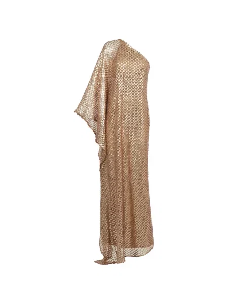 Rochie maxi Taller Marmo cu paiete cu un umăr gol