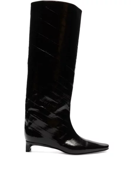 Botine Loulou De Saison din piele negru