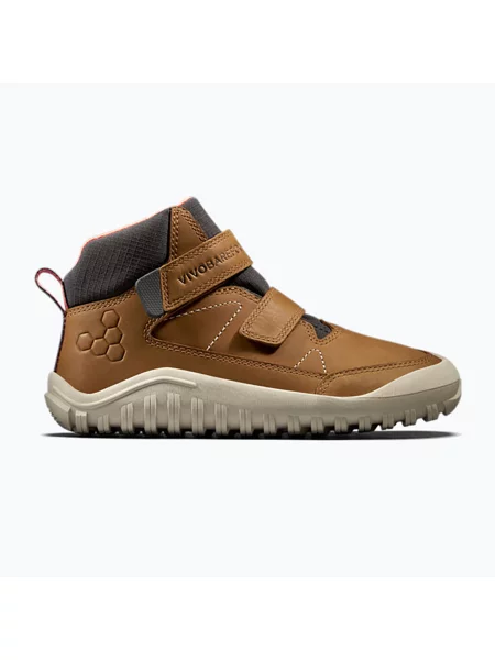 Gyerek bokacsizma Vivobarefoot barna