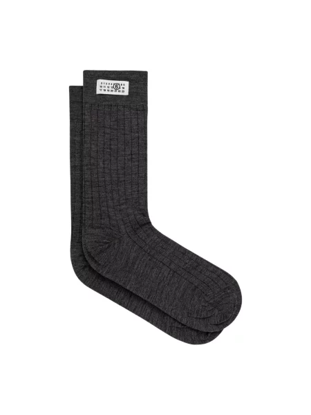 Skarpety Mm6 Maison Margiela z paskiem szare