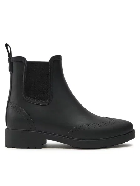 Buty chelsea z pętelką model ‘PRESLIE’ Lauren Ralph Lauren czarne
