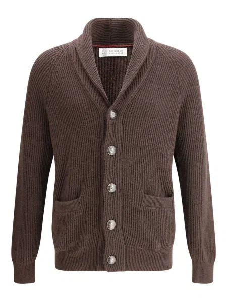 Жилетка Brunello Cucinelli кафяво