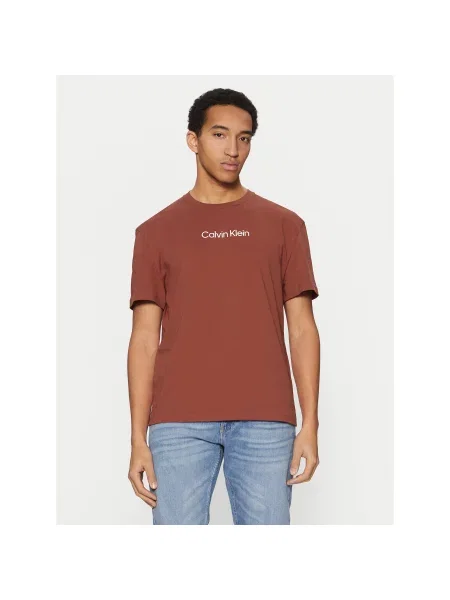 Calvin Klein kratka majica oranžna