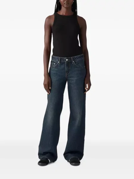 Blugi cu picior larg Levi's® albastru