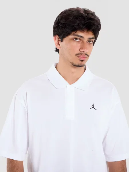 Поло Jordan Brooklyn Polo віскоза/поліестер білий