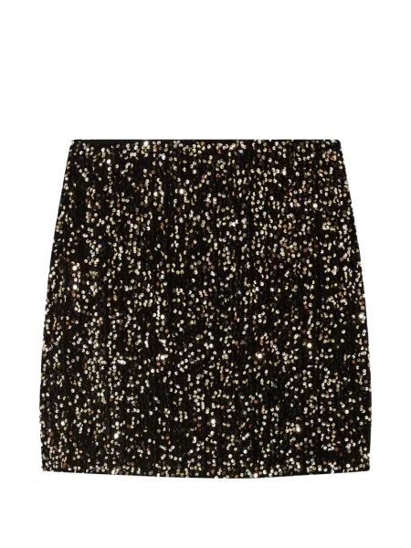 Fusta mini Ted Baker cu paiete negru