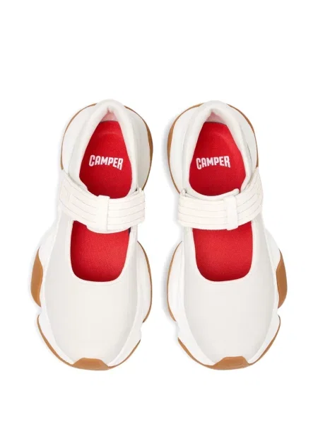Sneakerși Camper din piele alb