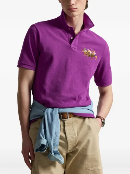Кожени чорапи Polo Ralph Lauren с отворена пета с пейсли десен бяло