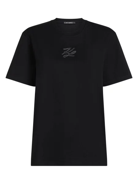 Karl Lagerfeld Tricou Autograph' negru