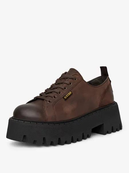 Polobotky G-Star Raw hnědé