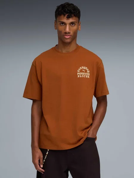 Футболка Puma коричневая