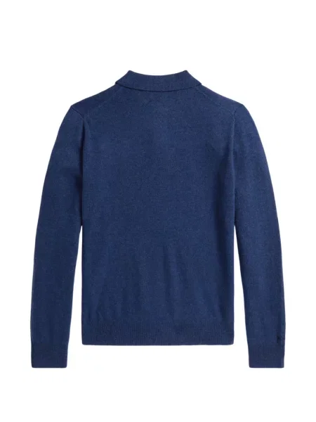 Tricou polo Polo Ralph Lauren cu dungi cu două rânduri de nasturi cu aplicații negru